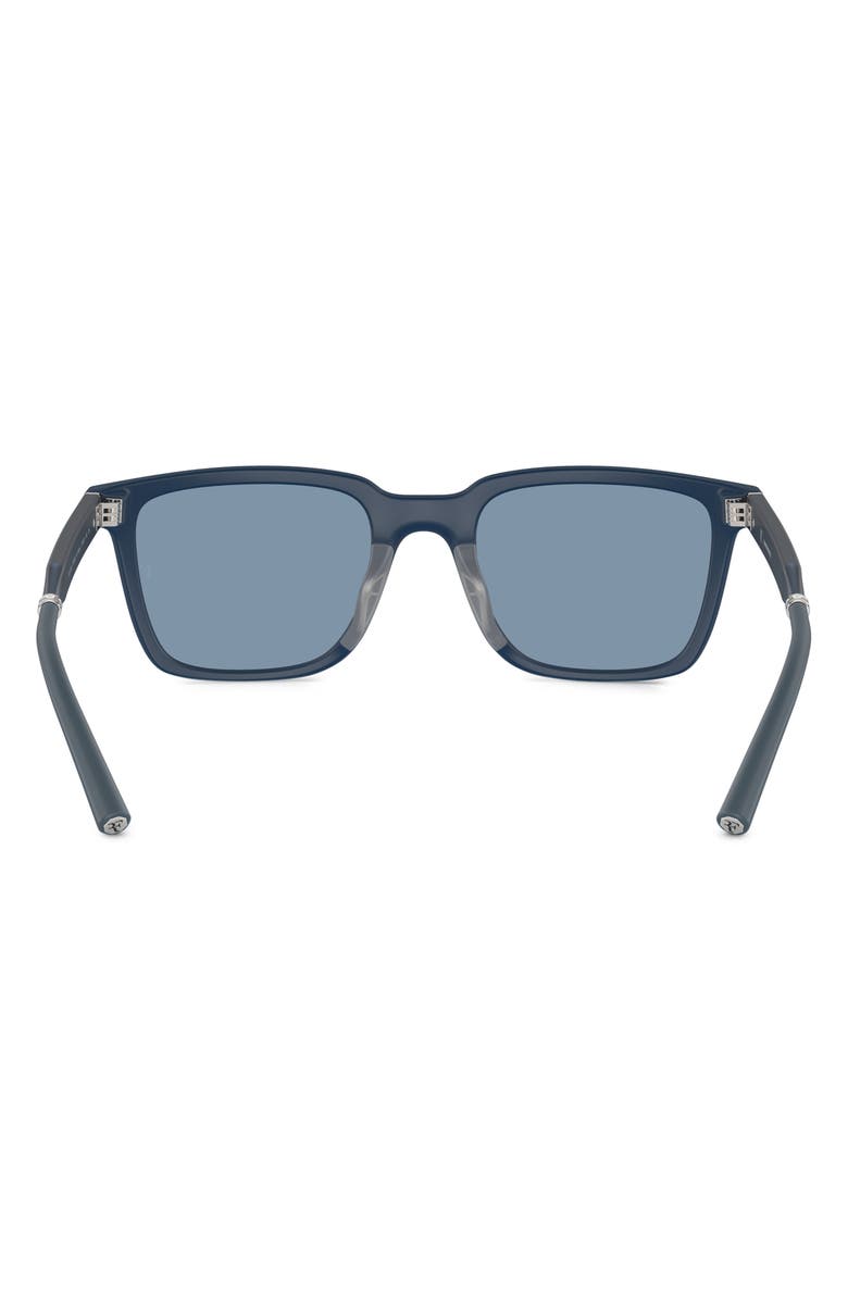Oliver Peoples Roger Federer 52mm Rectangular Sunglasses, Alternate, color, Matte Blue