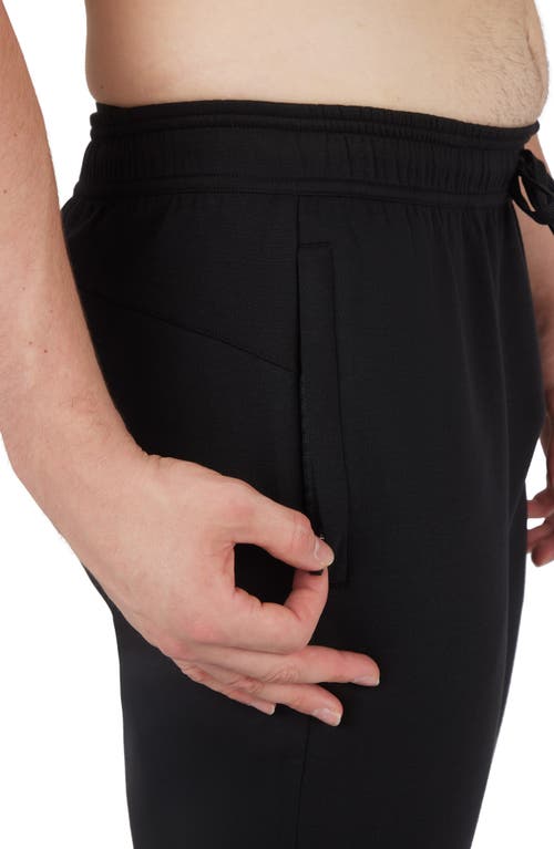 90 Degree By Reflex Sunday Scuba Lounge Joggers In Black