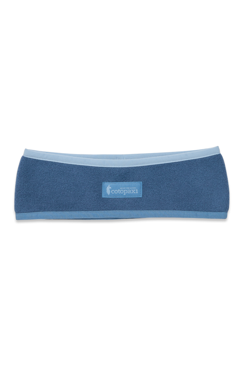 Teca Fleece Headband, Main, color, Deep Sea