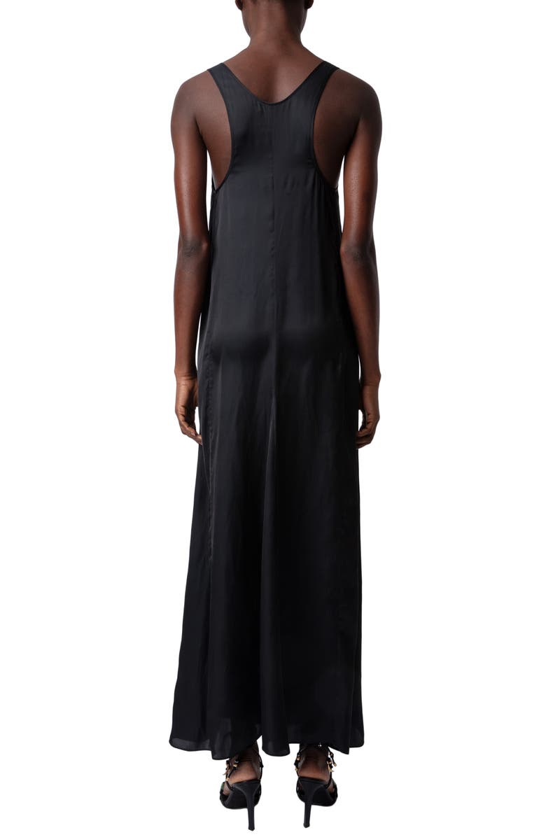 Zadig & Voltaire Rarys Satin Maxi Dress, Alternate, color,