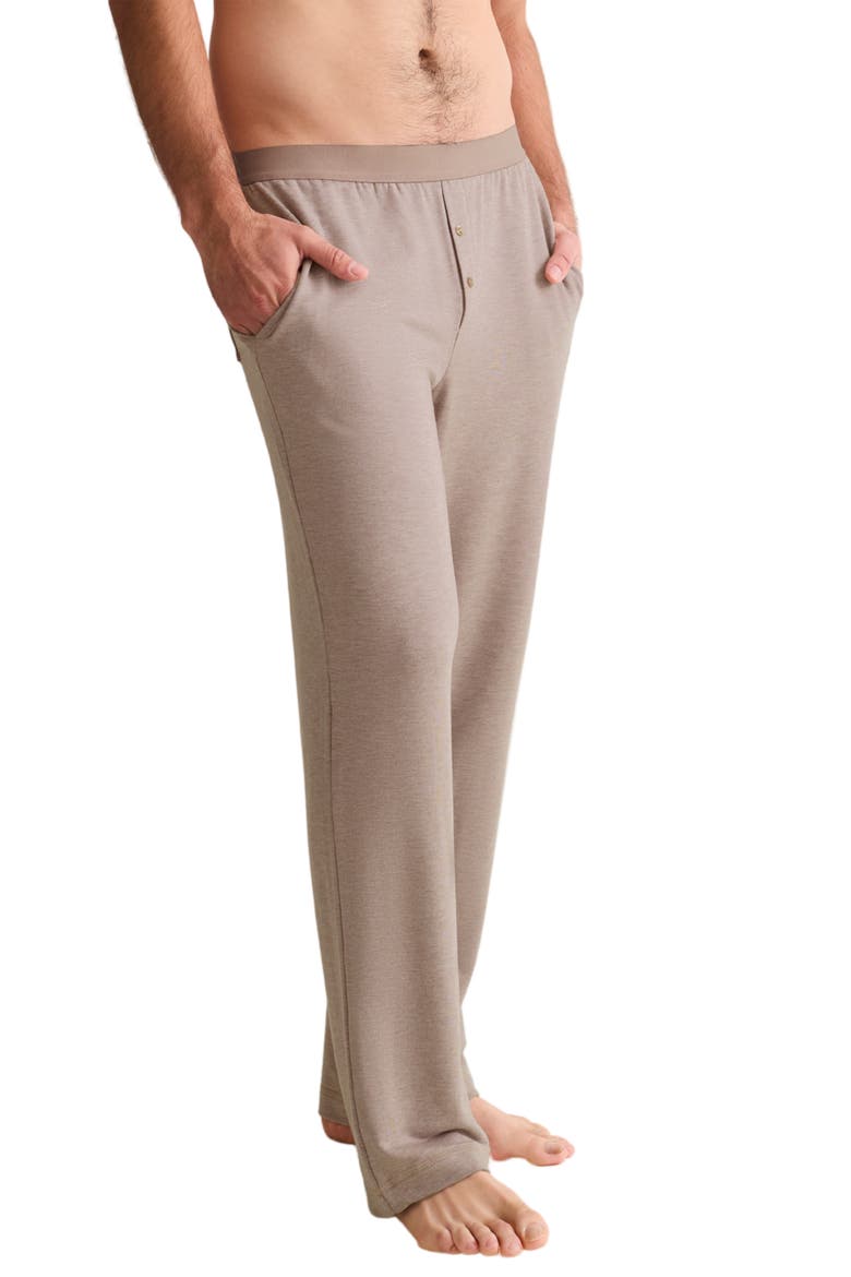Boyfriend Pajama Pants, Alternate, color, OAK