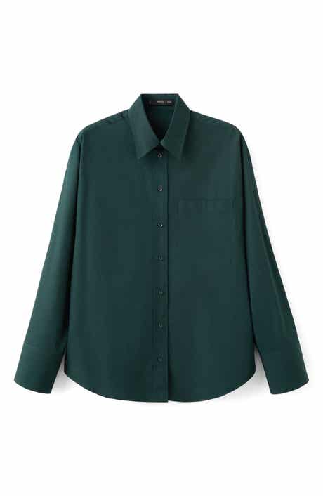 MANGO Pocket Oversize Shirt