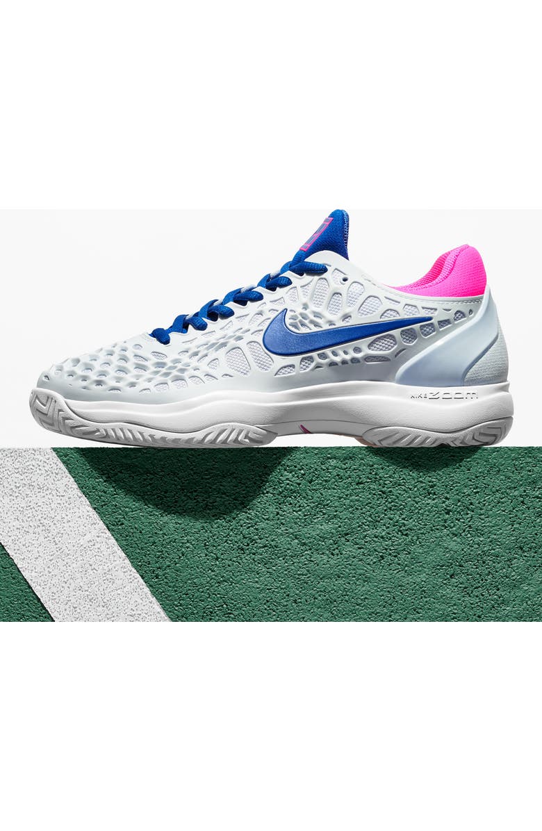 Nike Air Zoom Cage 3 HC Tennis Shoe, Main, color,