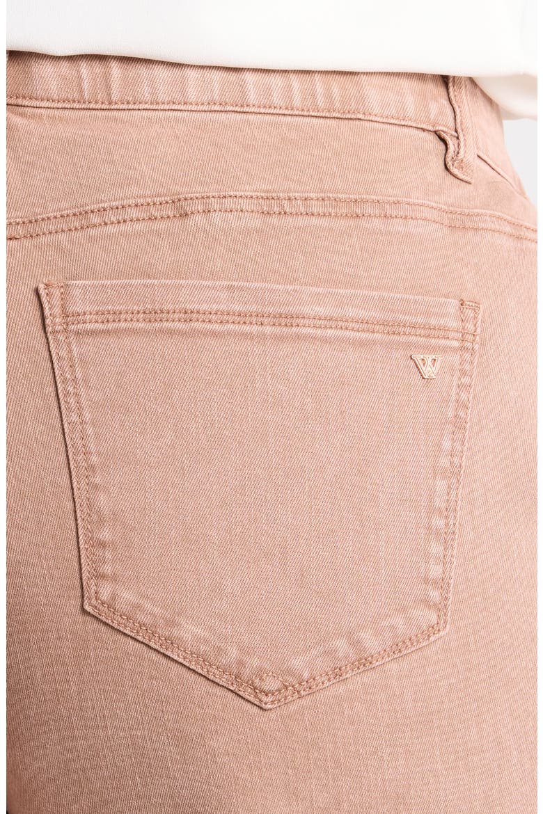 Sam Side Slit High Waist Wide Leg Jeans, Alternate, color, WASHED SOFT MINK