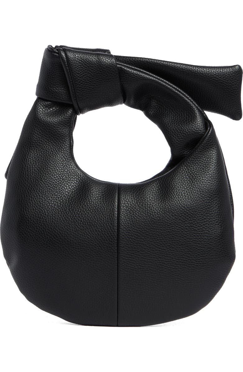 BCBG Knot Handle Bag, Alternate, color, Black