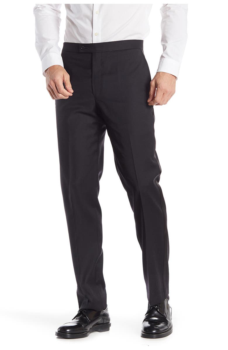 Calvin Klein Solid Tux Pants - 30-34" Inseam, Main, color, 