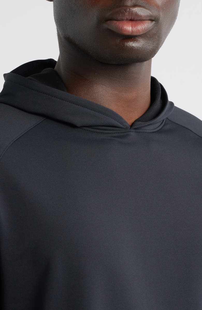 Peter Millar Pine Performance Hoodie, Alternate, color, Black