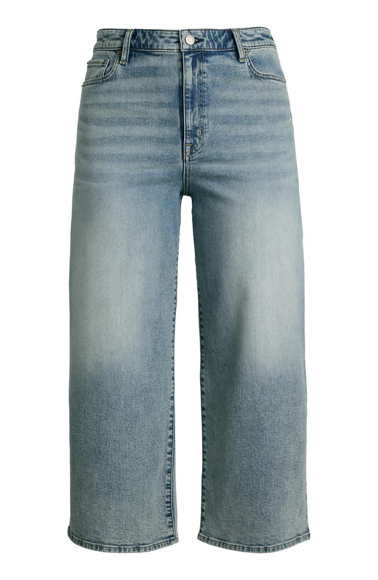Lauren Ralph Lauren Saira Crop Wide Leg Jeans, Alternate, color, Alicia Wash Blue