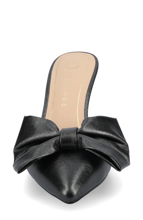 Journee Collection Tiarra Mule Pump In Black