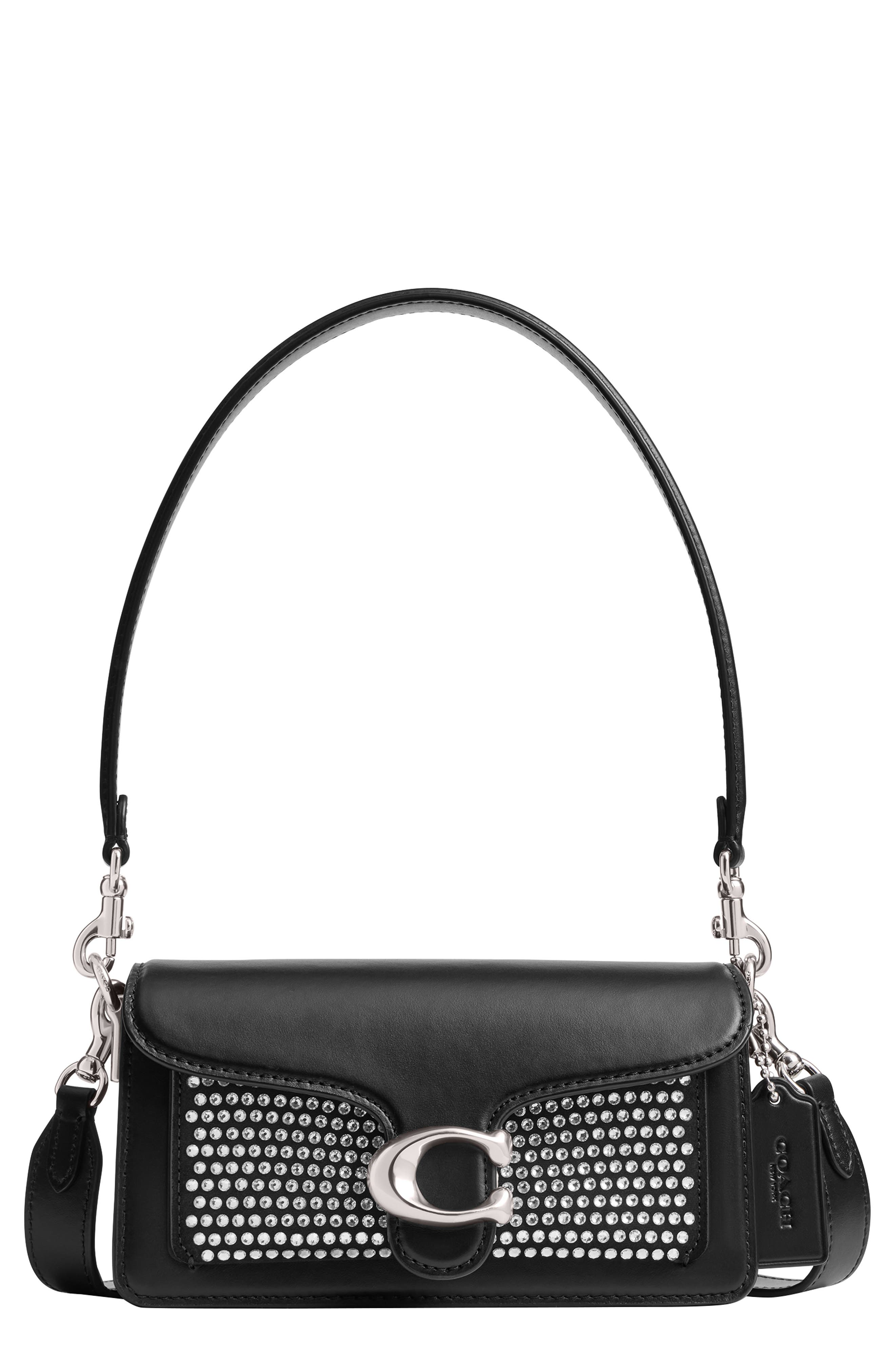 COACH Tabby 20 Crystal Shoulder Bag, Main, color, 