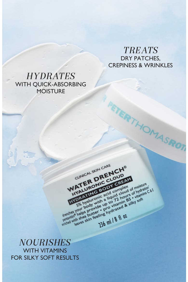 Water Drench® Hyaluronic Cloud Hydrating Body Cream, Alternate, color, NO COLOR