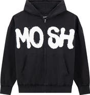 Rolling Loud Mosh Distressed Graphic Zip Hoodie