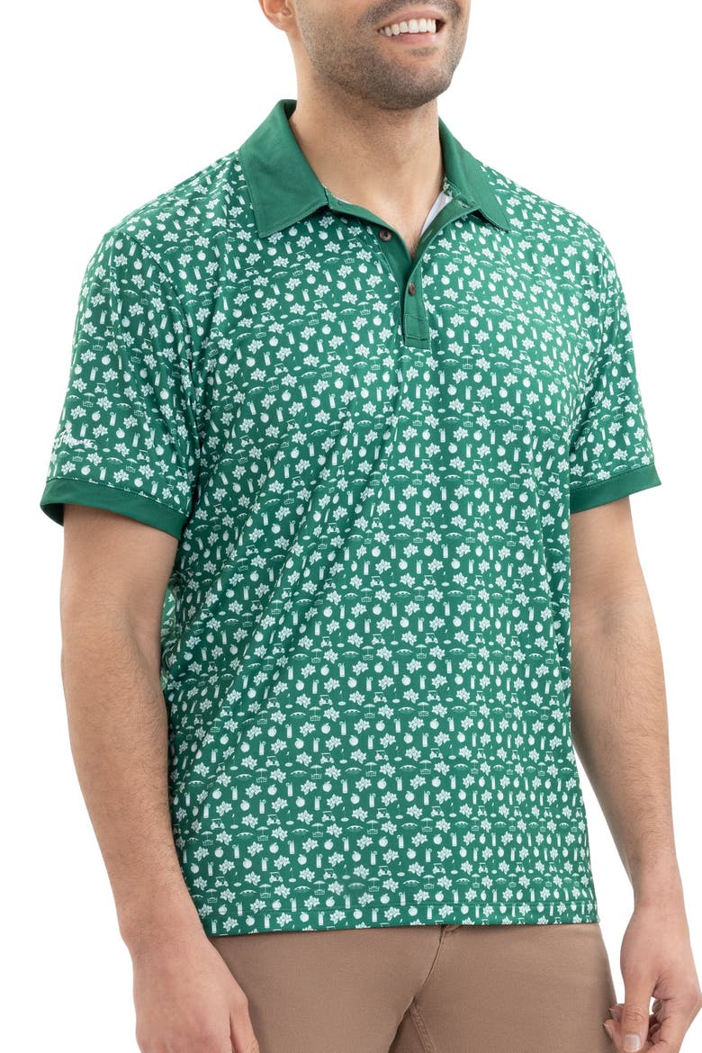 The Green Placket - Golf Shirt, Alternate, color, Green