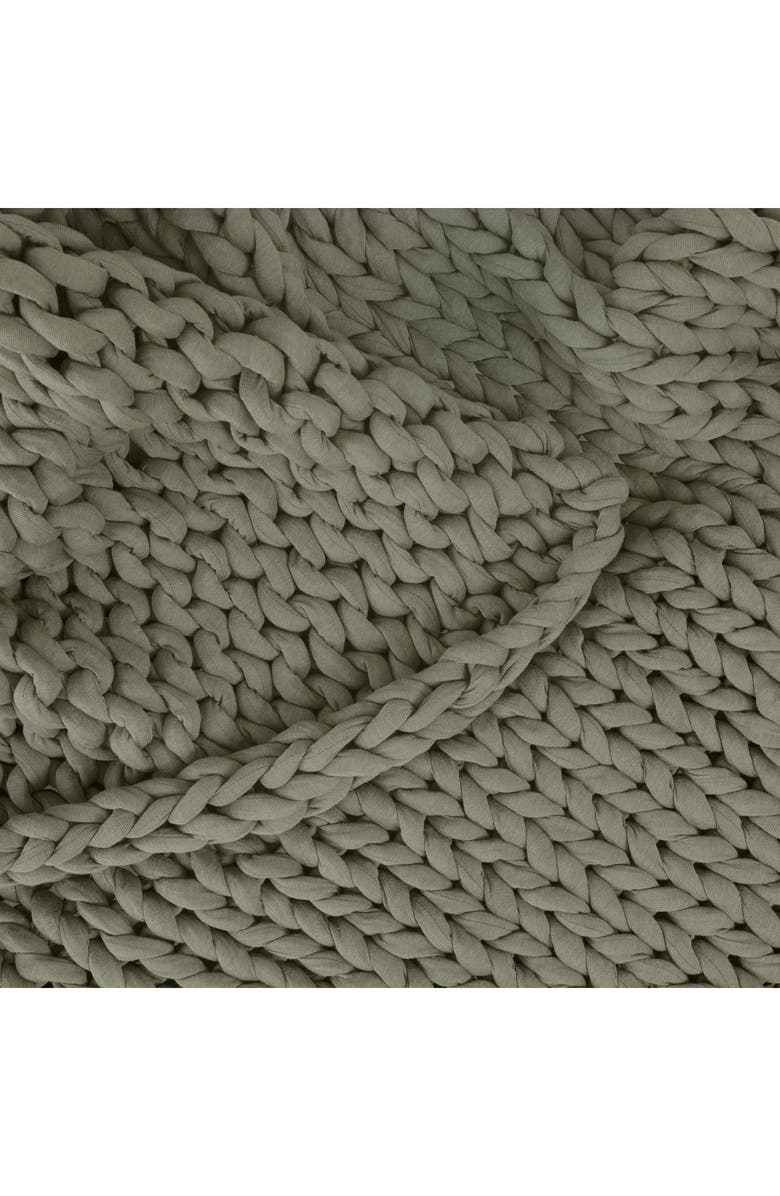 Bearaby Tree Napper Weighted Knit Blanket, Alternate, color, Sage