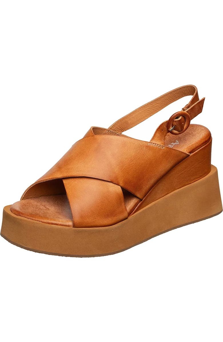 ANTELOPE Josie Platform Slingback Sandal, Main, color, Tan
