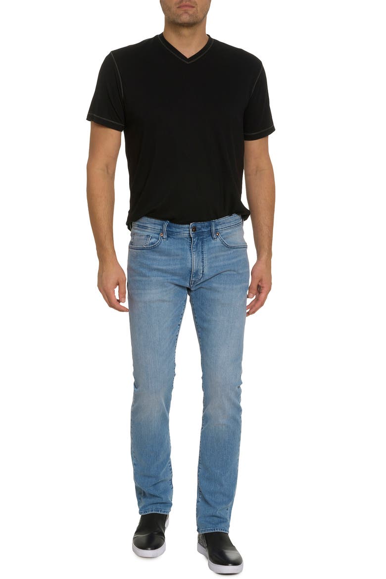 Virgil Stretch Jeans, Alternate, color, INDIGO