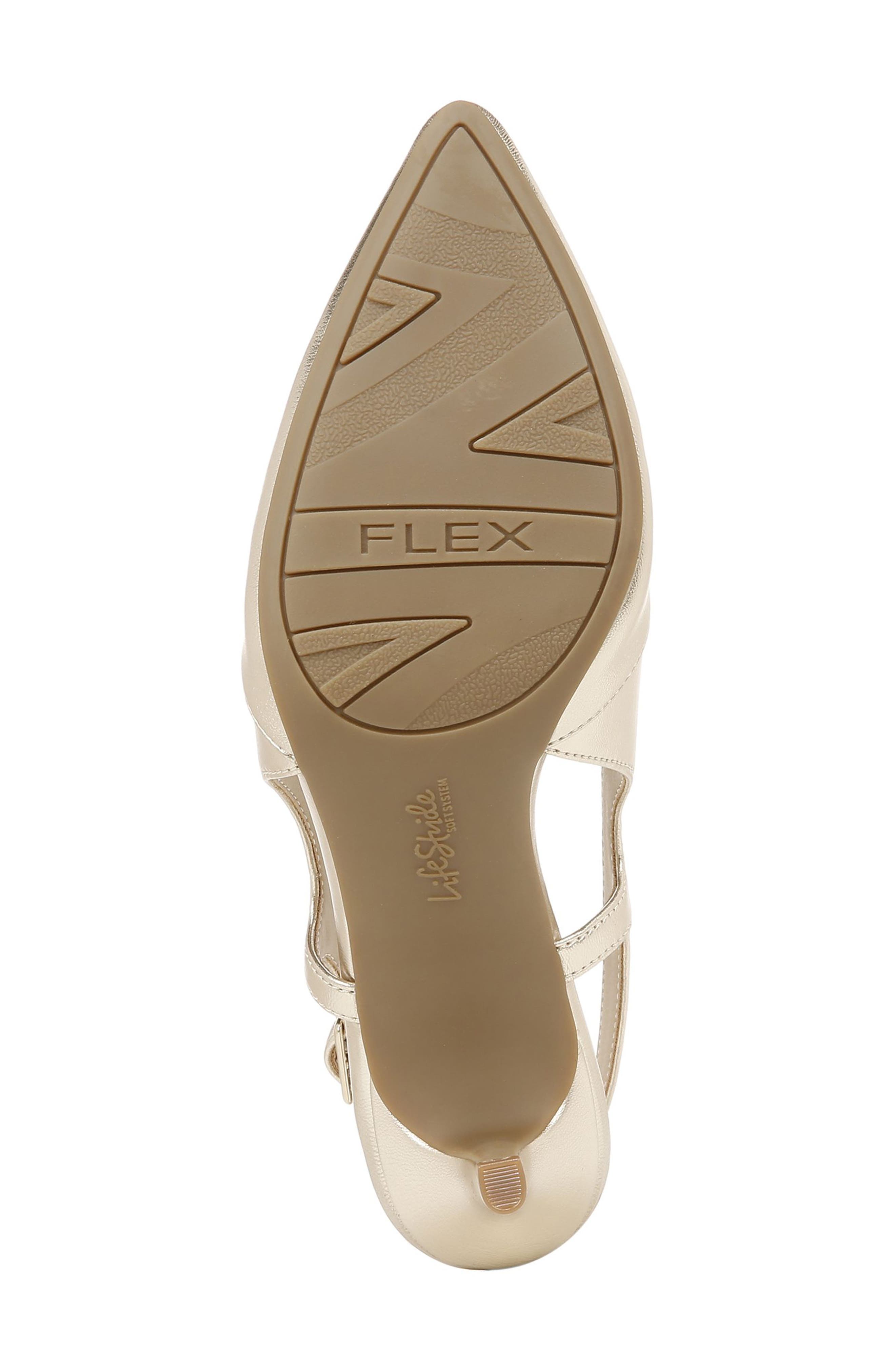 LifeStride Social Slingback Pointed Toe Pump, Alternate, color, 