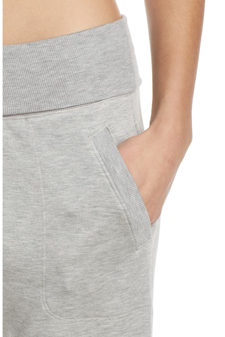 Cozy Fleece Sweatpants, Alternate, color, LIGHT HEATHER GRAY