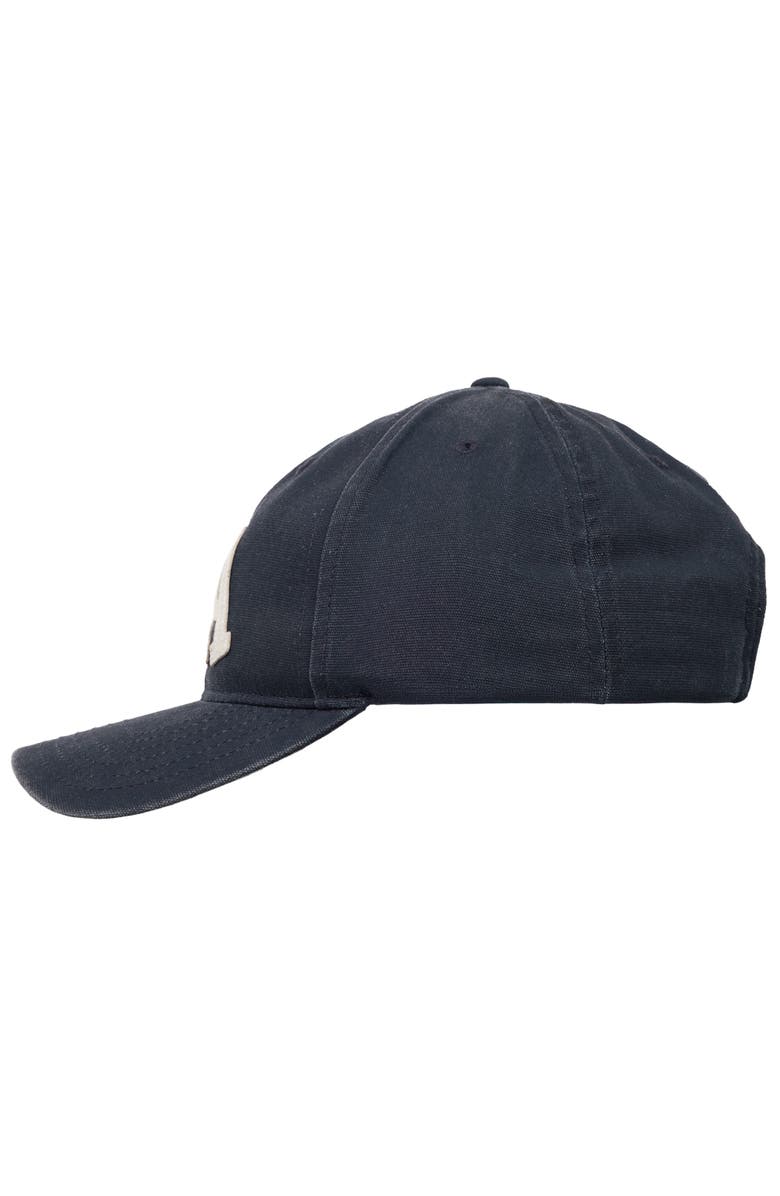 Blue Marlin LA Felt Appliqué Pigment Washed Canvas Dad Cap, Alternate, color,