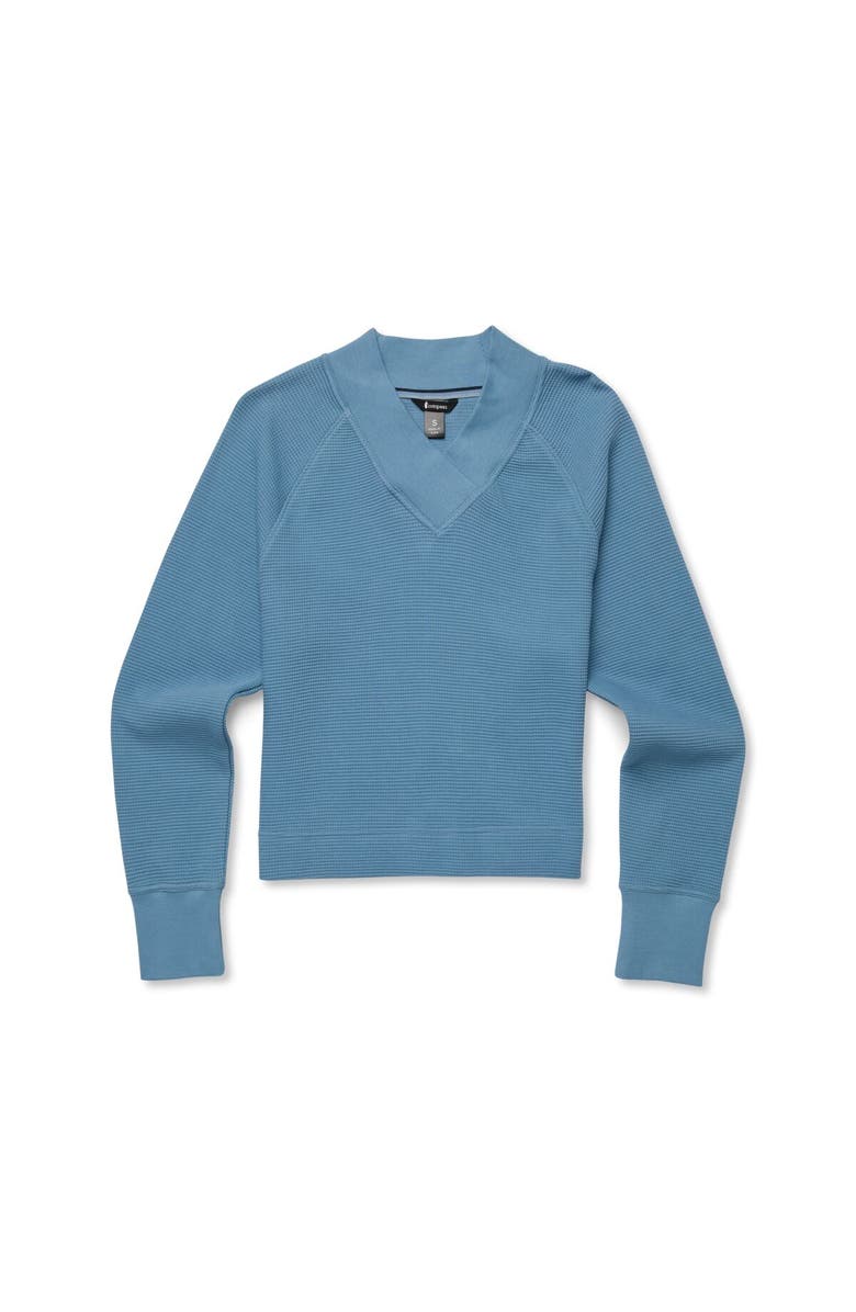 Cotopaxi Atajo Long-Sleeve Waffle V-Neck - Women's, Alternate, color, Cargo