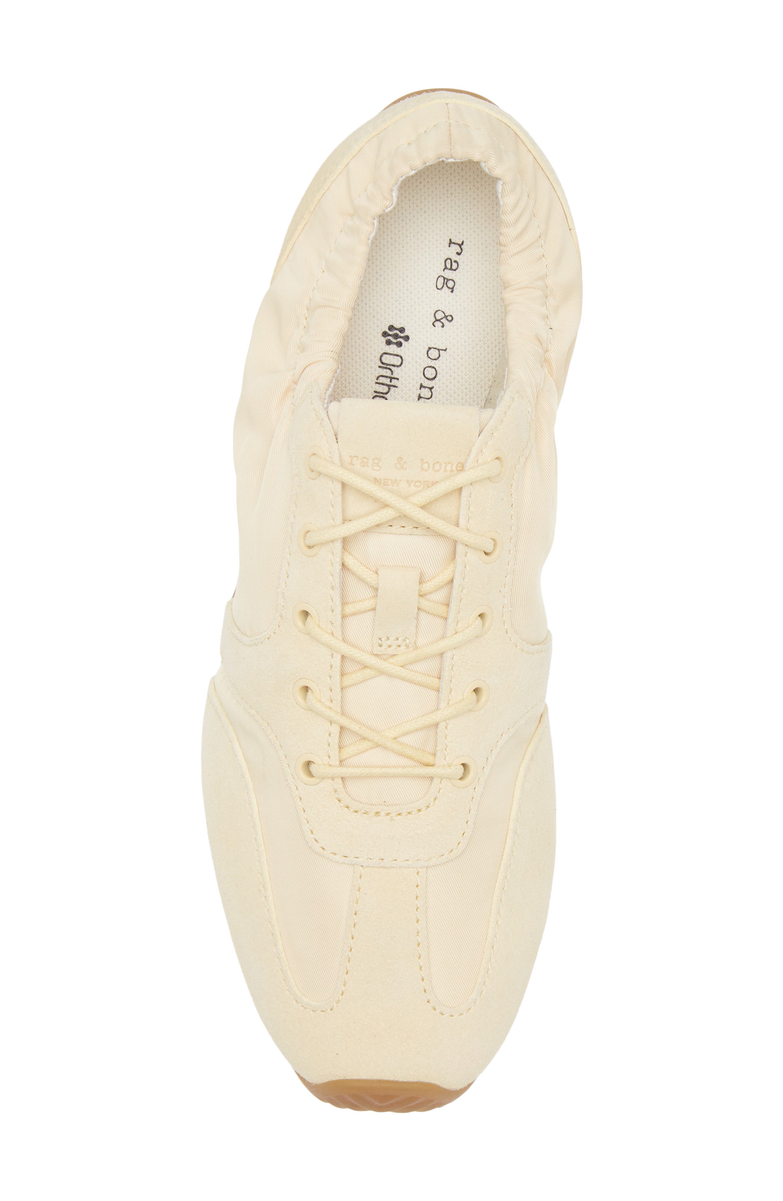 Emilee Ballet Sneaker, Alternate, color, BUTTER