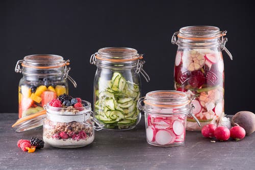 Kilner Round Clip Top Jar For Canning And Food Storage In Transparent