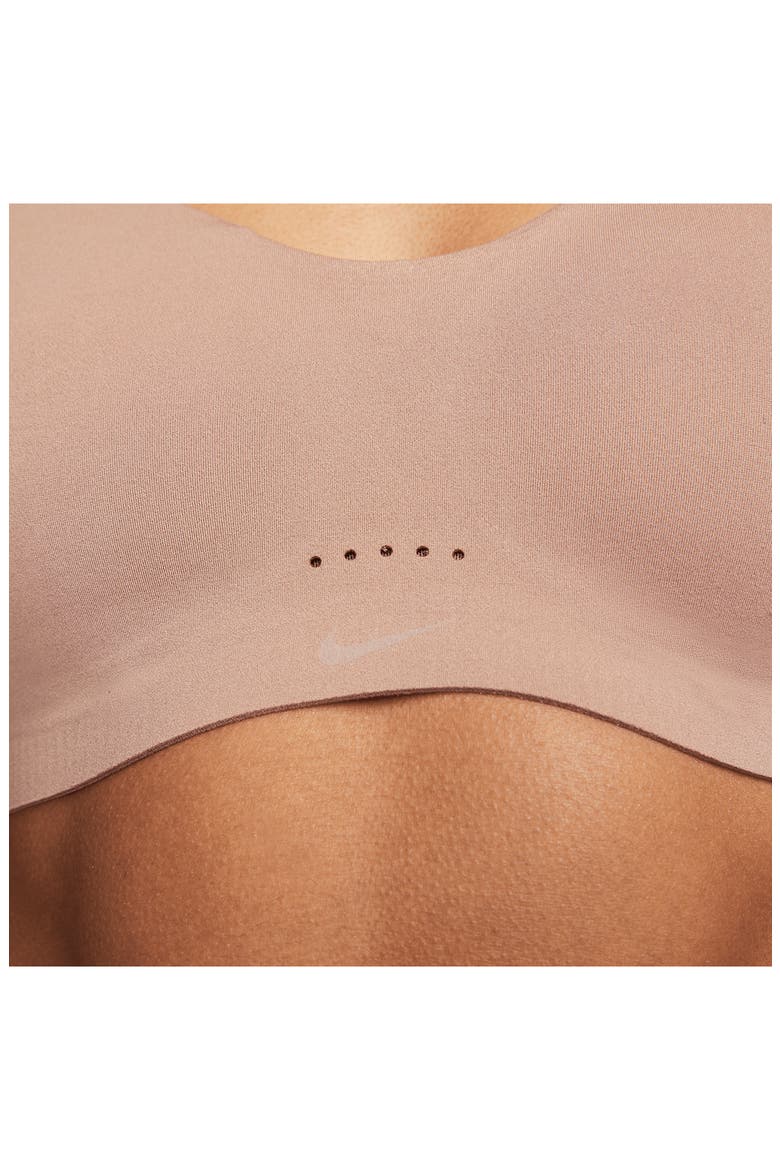 Minimalist Everyday Bra, Alternate, color, DESERT DUST/ RED BARK