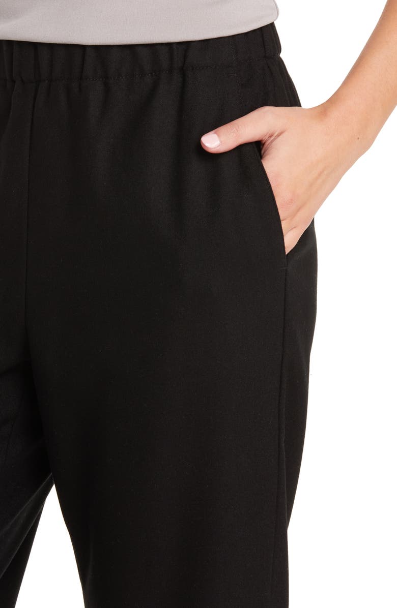 Eileen Fisher Wool Tapered Ankle Pants, Alternate, color,