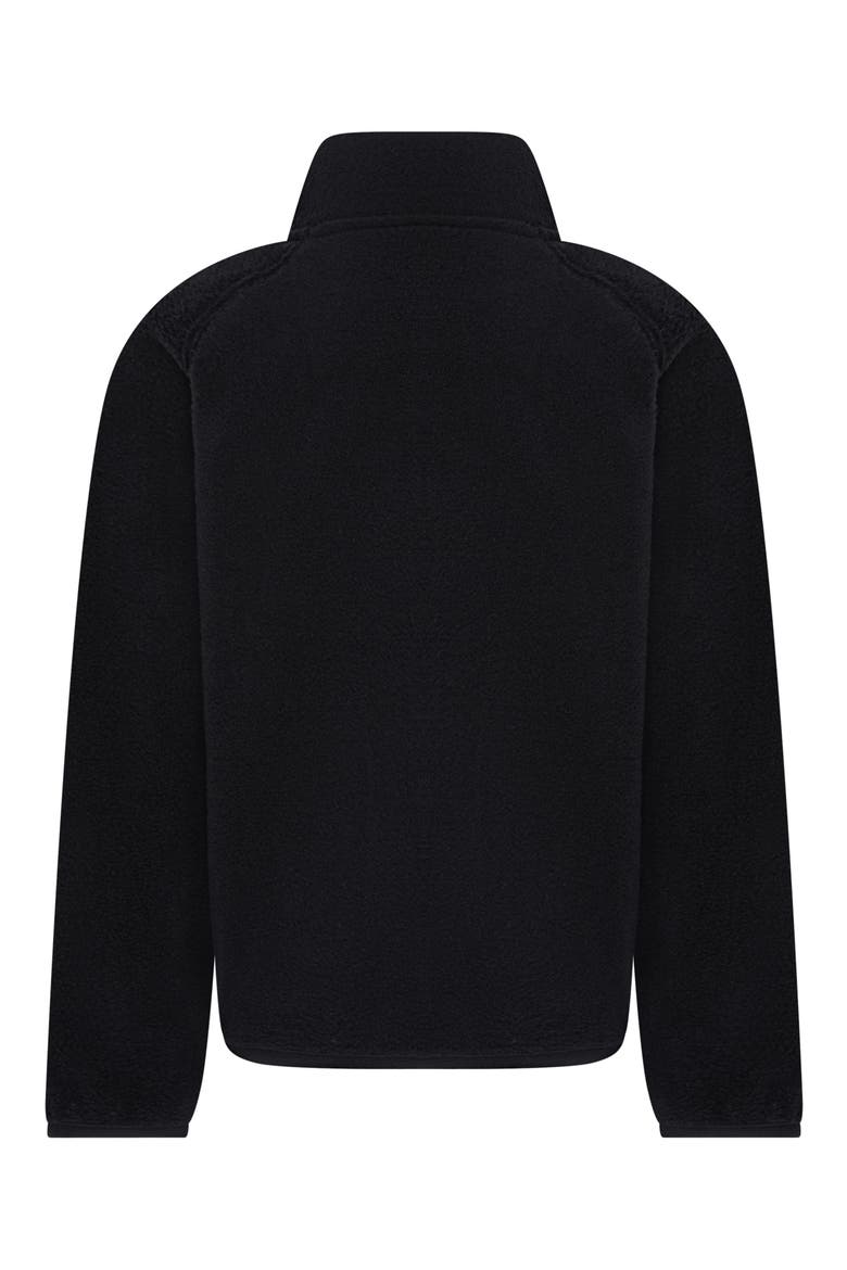 Kids' Fleece Jacket, Alternate, color, BLACK