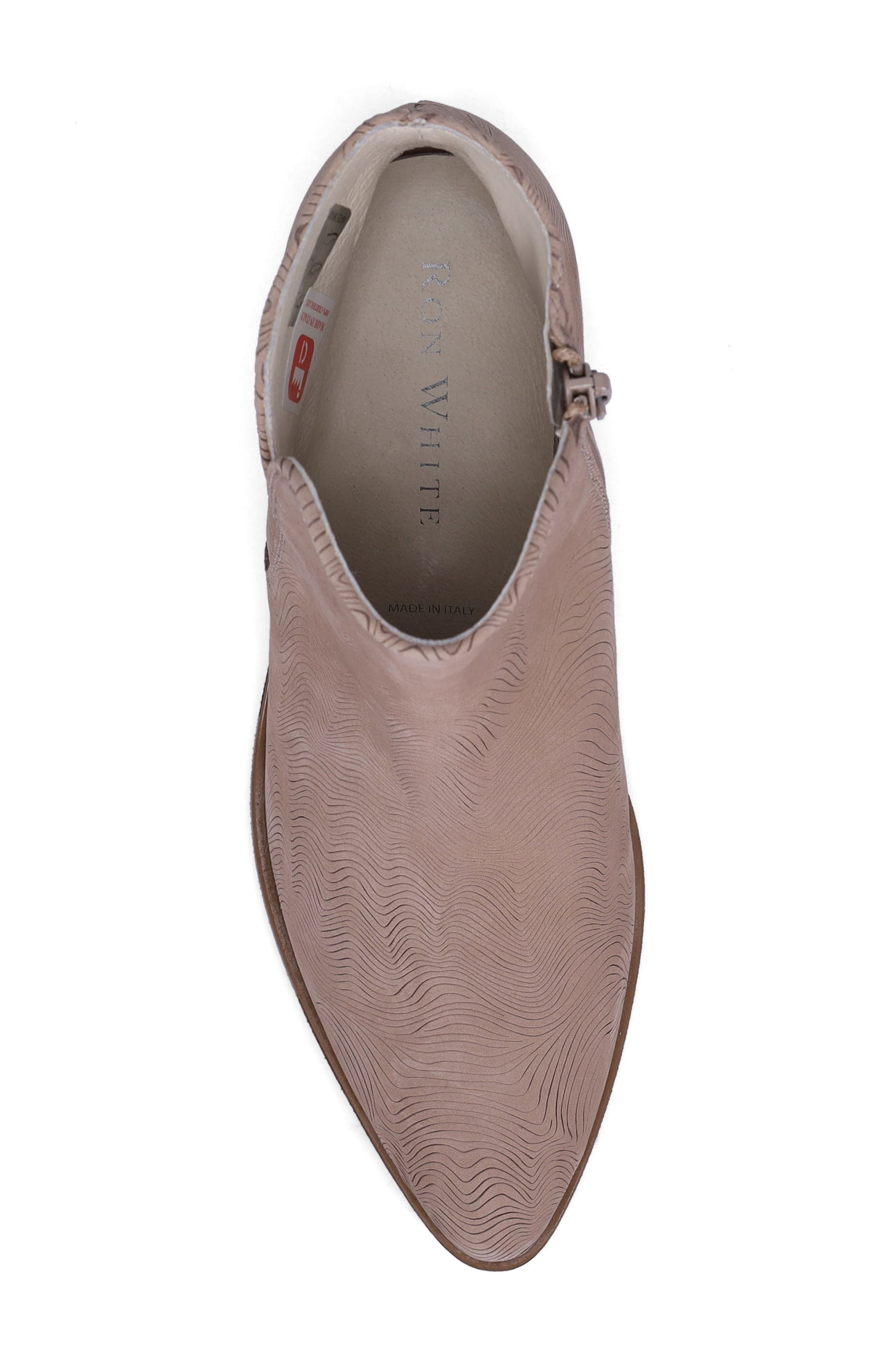 Ron White Weslynn Laser-Cut Bootie, Alternate, color, Fawn
