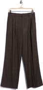 A.L.C. Charles Wide Leg Wool Blend Pants