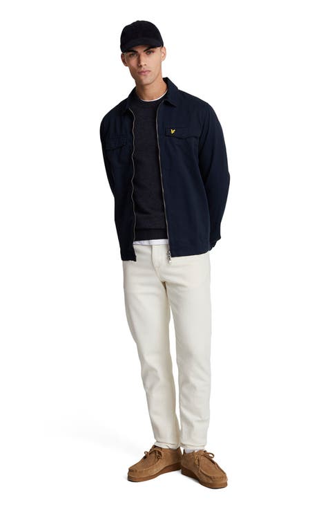 Lambswool Blend Crew Neck Sweater