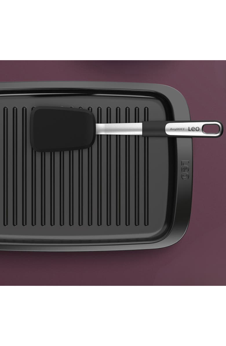 BergHOFF Leo Graphite 12.75" Grill Plate, Alternate, color, Black