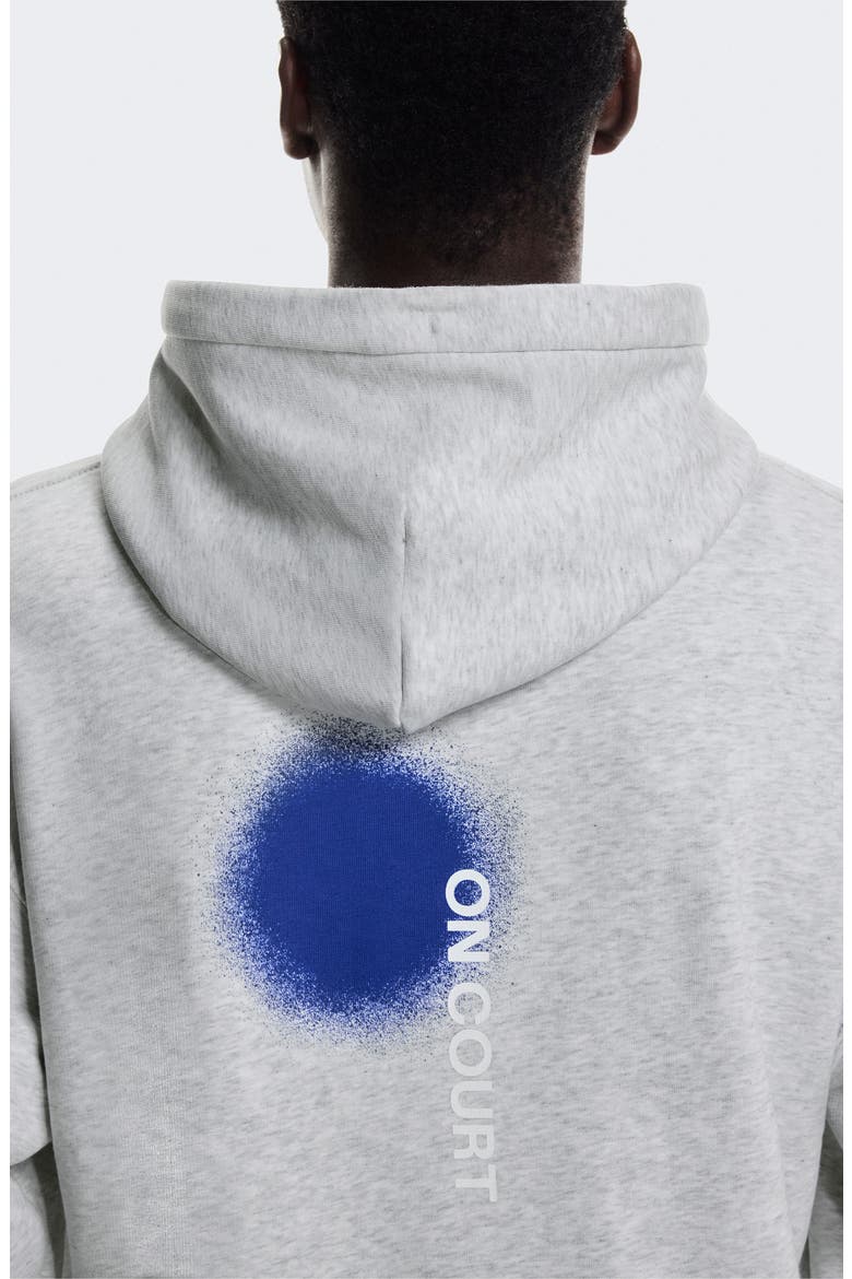 Club Graphic Hoodie, Alternate, color, HEATHER