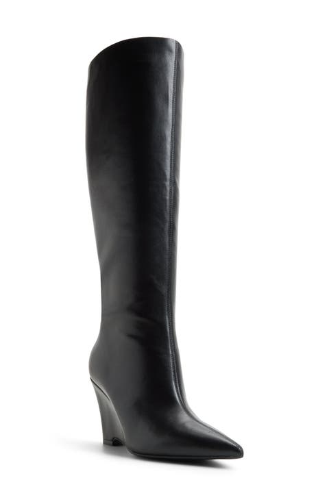 Zalya Wedge Knee High Boot