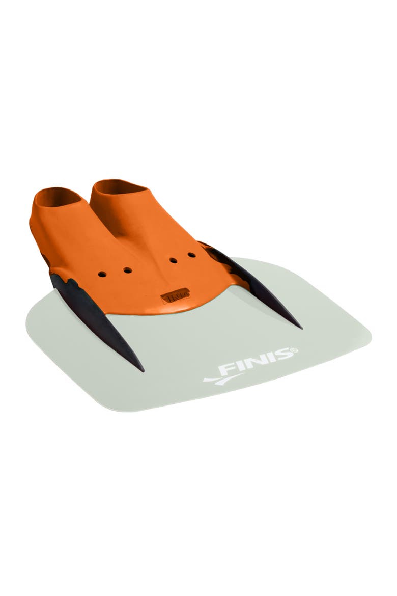 Shooter Fiberglass Monofin for Adults Builds Core Strength Dolphin Kick Speed Swim Training Fin, Main, color, Orange