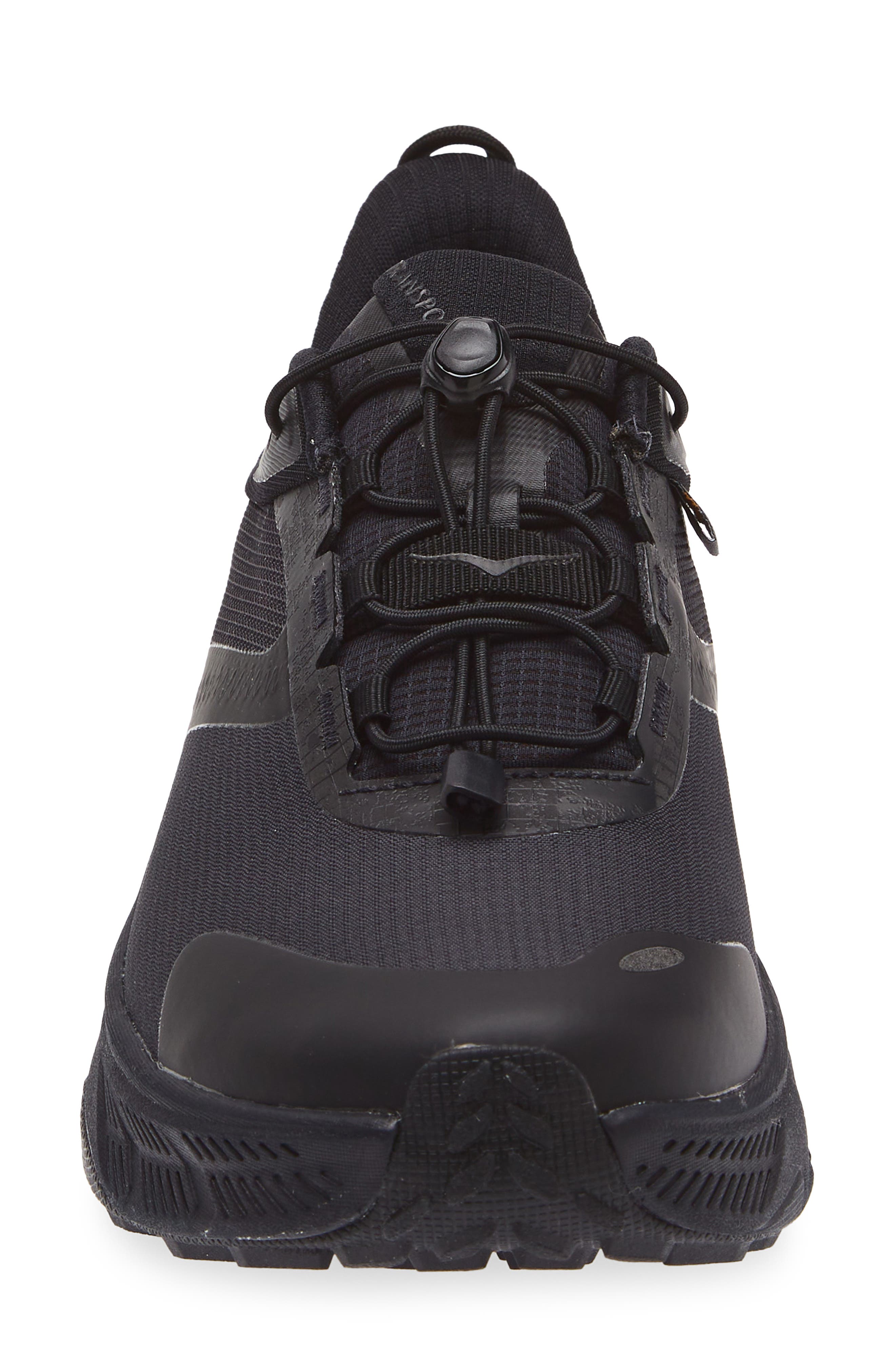 HOKA Transport 2 Waterproof Sneaker, Alternate, color, Black / Black