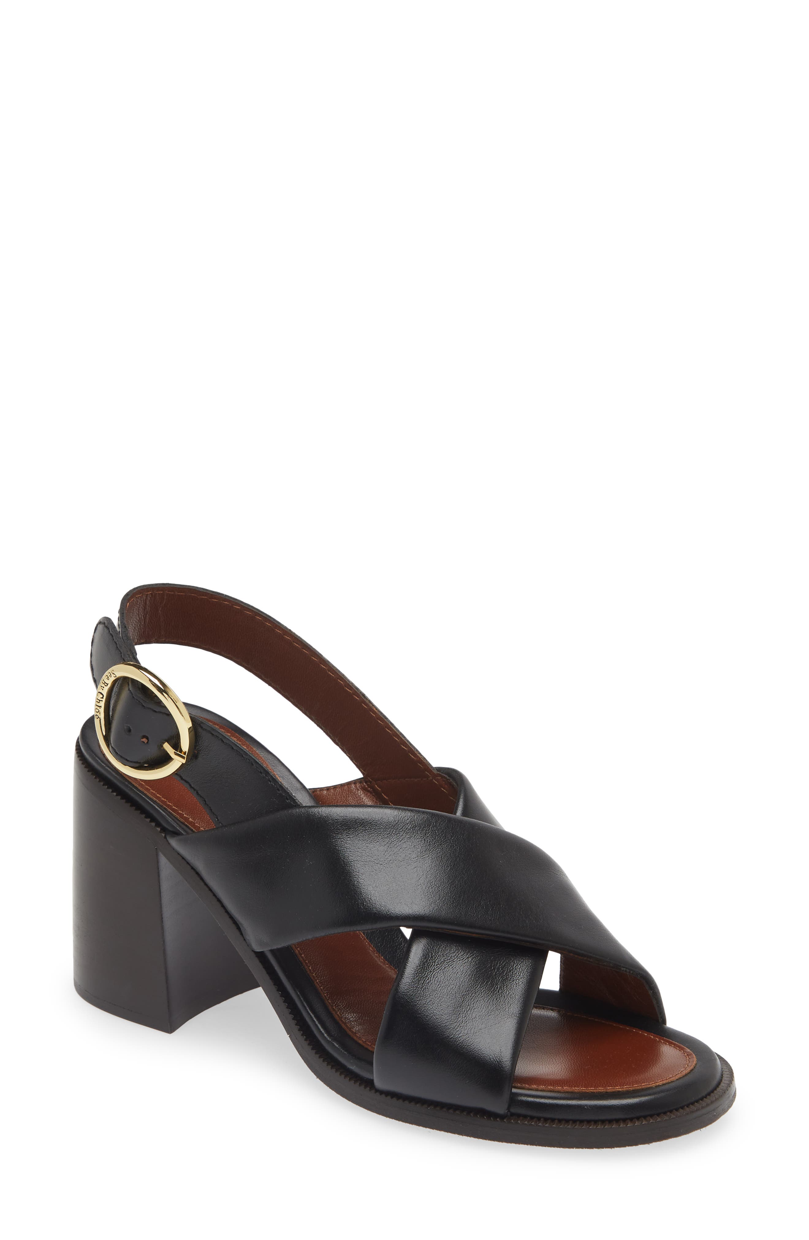 See by Chloé Lyna Slingback Sandal, Main, color, 