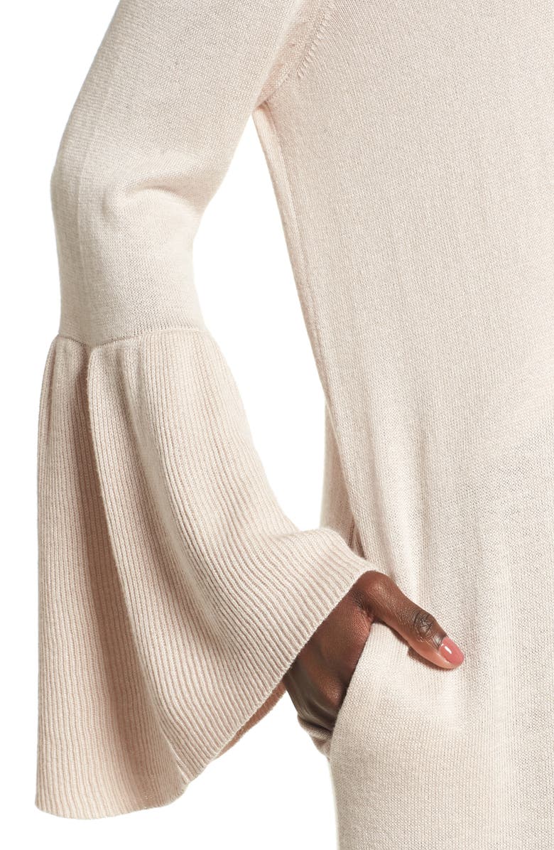 Leith Longline Flare Sleeve Cardigan, Alternate, color,