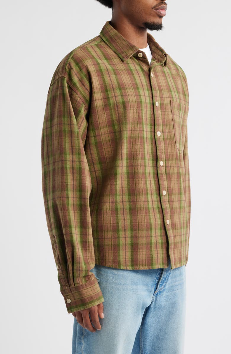 Elwood Art Department Plaid Poplin Button-Up Shirt, Alternate, color, Honors Plaid