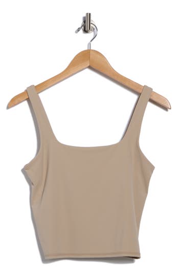 Z By Zella Serenity Activewear Tank In Brown