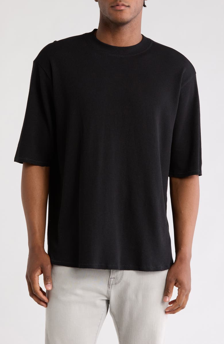 Abound Oversize Thermal T-Shirt, Main, color, Black