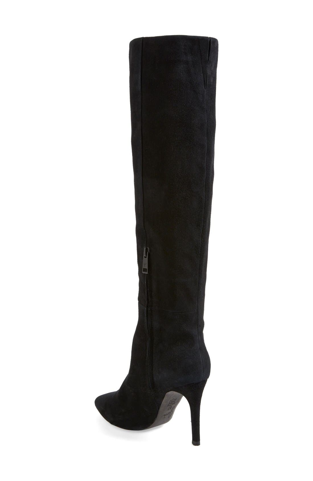 Joie 'Olivia' Suede Over the Knee Boot, Alternate, color, 