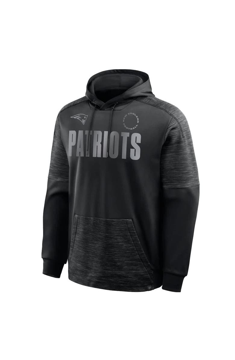 FANATICS Men's Fanatics Black New England Patriots Chip Shot Pullover Hoodie, Alternate, color, 