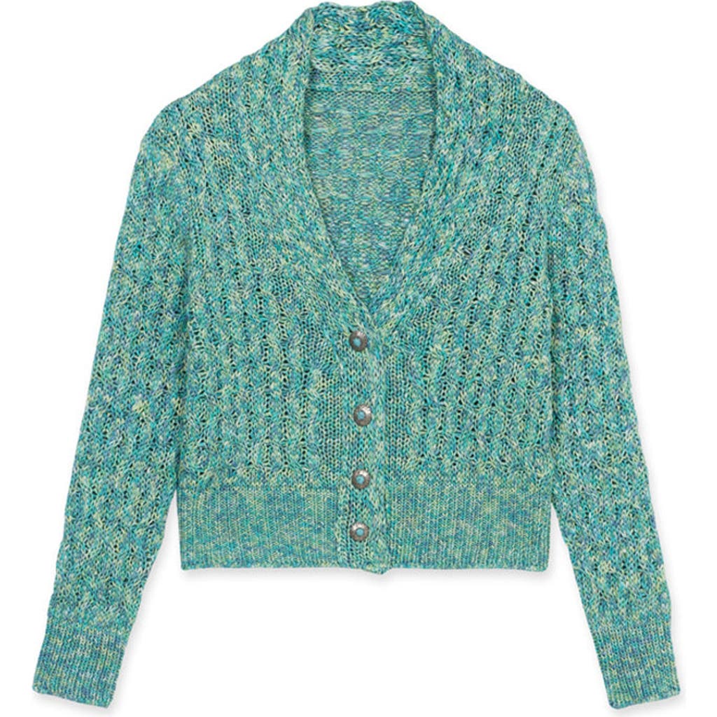 Fortela Lola Knit Cardigan In Blue
