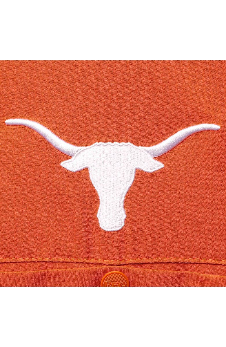 Columbia Men's Columbia Texas Orange Texas Longhorns Big & Tall Tamiami Omni-Shade Button-Down Shirt, Alternate, color, Burnt Orange