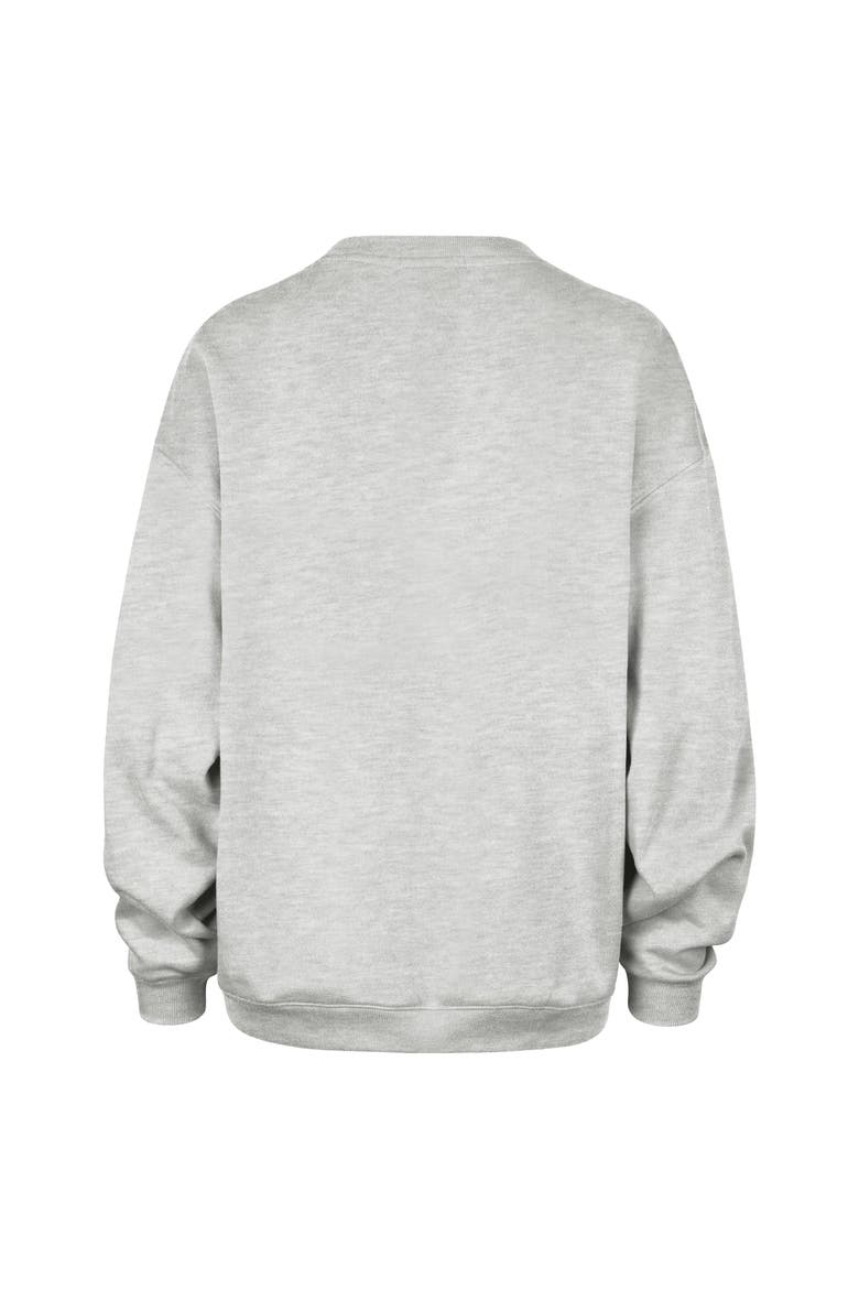 Women's '47  Gray Ohio State Buckeyes Icon Fleece Sweatshirt, Alternate, color, Gray