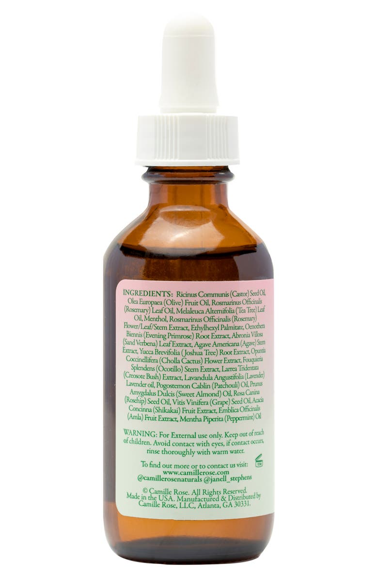CAMILLE ROSE NATURALS Rosemary Oil Strengthening Hair & Scalp Drops, Alternate, color,