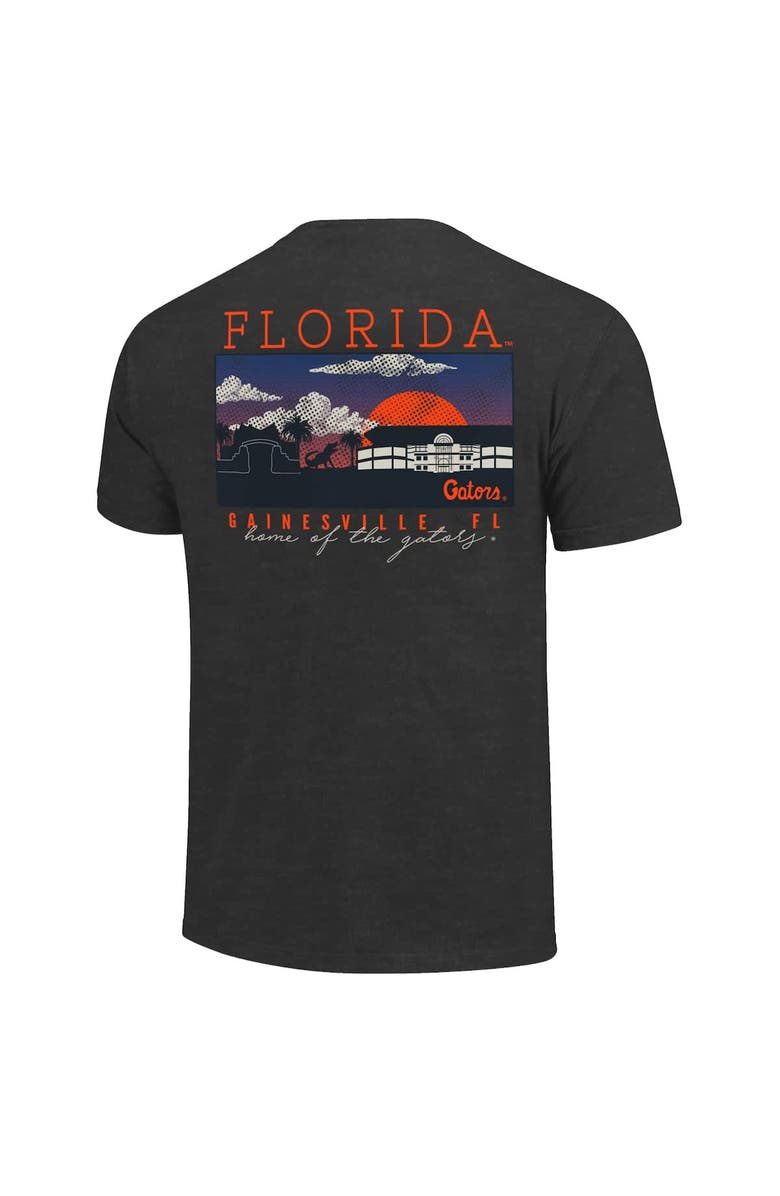 IMAGE ONE Men's Heather Charcoal Florida Gators Big & Tall Campus Scene Core T-Shirt, Alternate, color, 