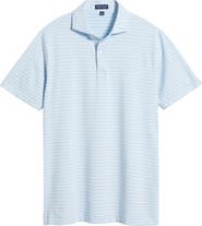 Peter Millar Chase Stripe Performance Jersey Polo